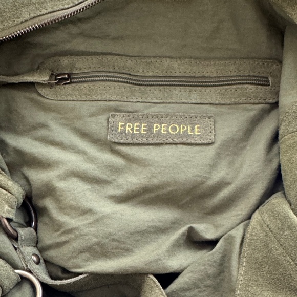 Free People Roma Suede Tote Bag - Picture 2 of 5